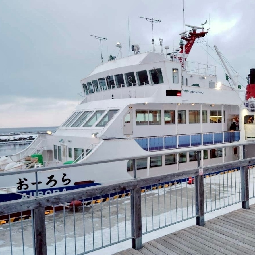 網走 オホーツク海上を砕氷して進む！流氷クルーズ