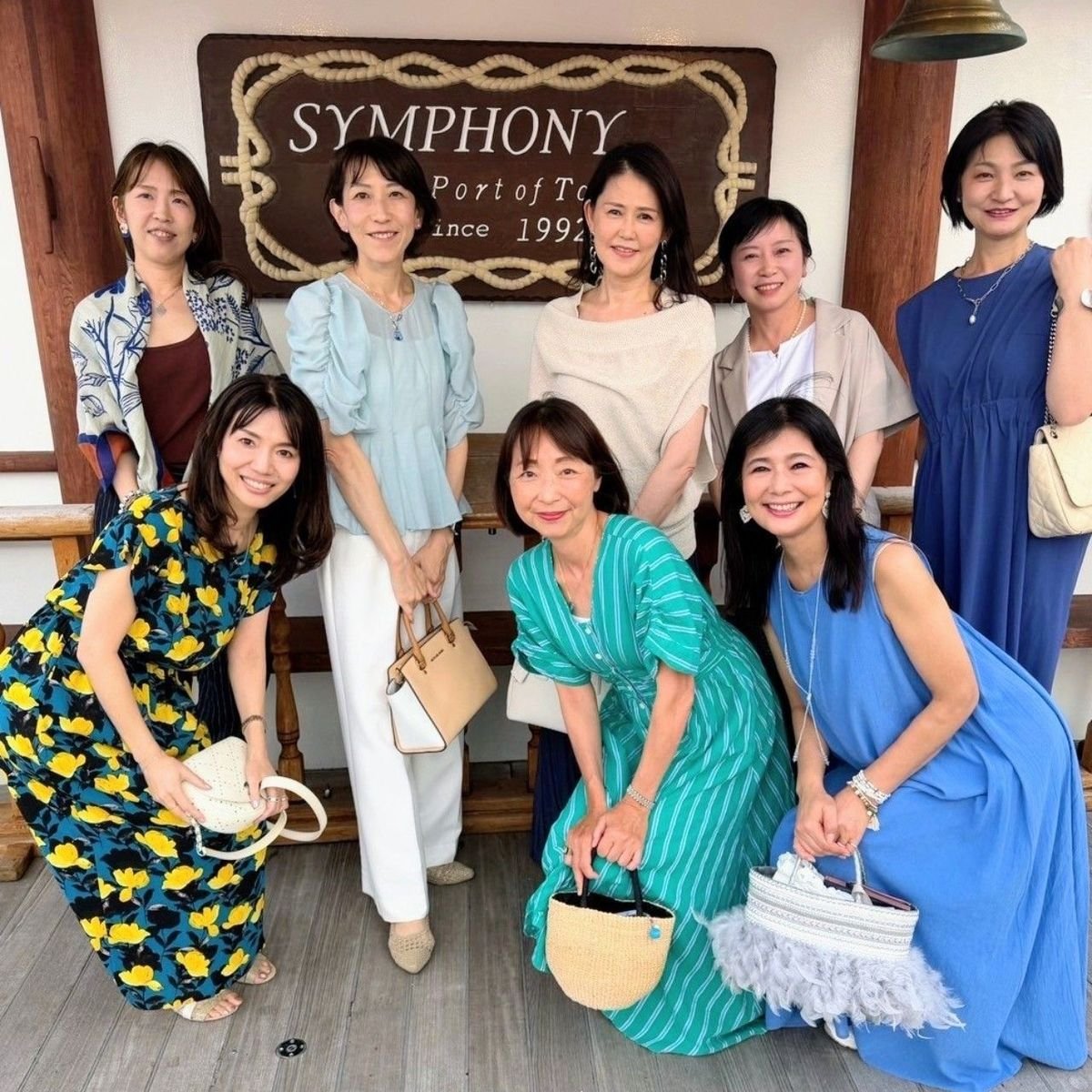 サンセットクルーズで映えた【この夏のトレンドブルー】　🌊SYMPHONY TOKYO BAY CRUISE🌊