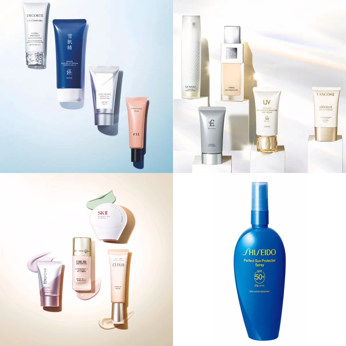 【50代が選ぶべき「肌育UV」14選】紫外線や環境ストレスから肌を守ってエイジングケア