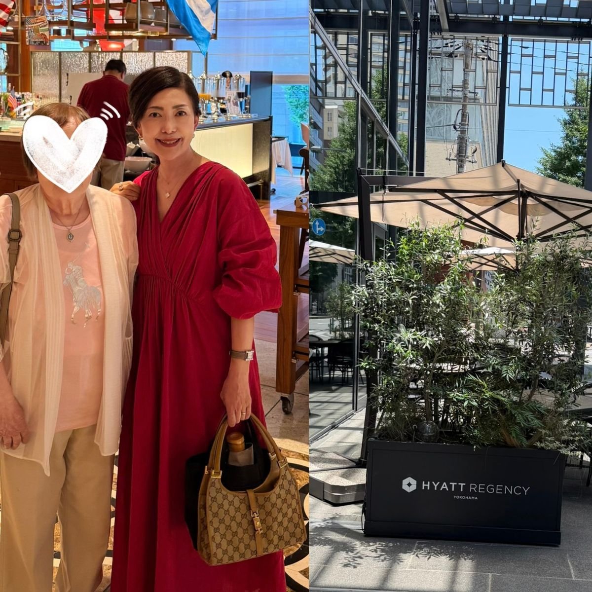 母との時間を大切に♡ハイアットリージェンシー横浜で夏のブッフェランチを楽しんできました