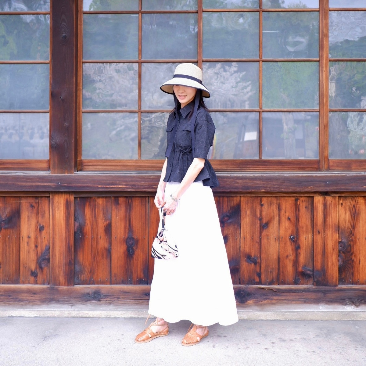 【GU とユニクロ 】のアイテムで愛らしさをまとう