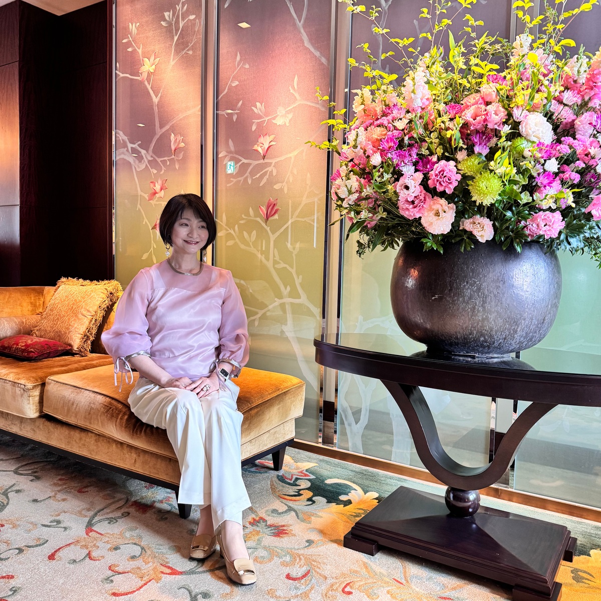 桜×発酵✴︎シャングリラホテル東京のアフタヌーンティー