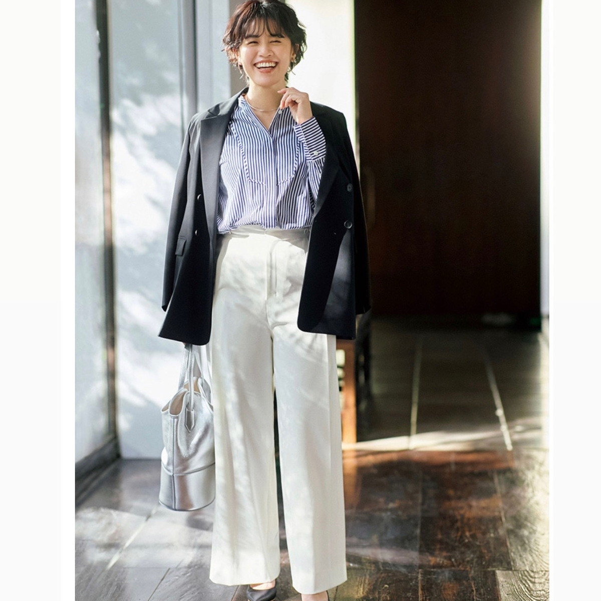 エクラプレミアム3月号カタログ撮影。“MYスタイル”にぴったりな服、見つけました！