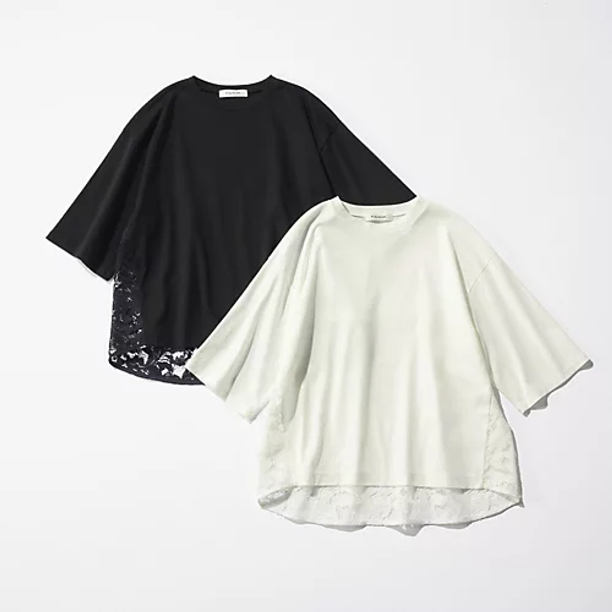 後ろ姿で差がつく。大人のレースTシャツ【40代・50代 Tシャツ】
