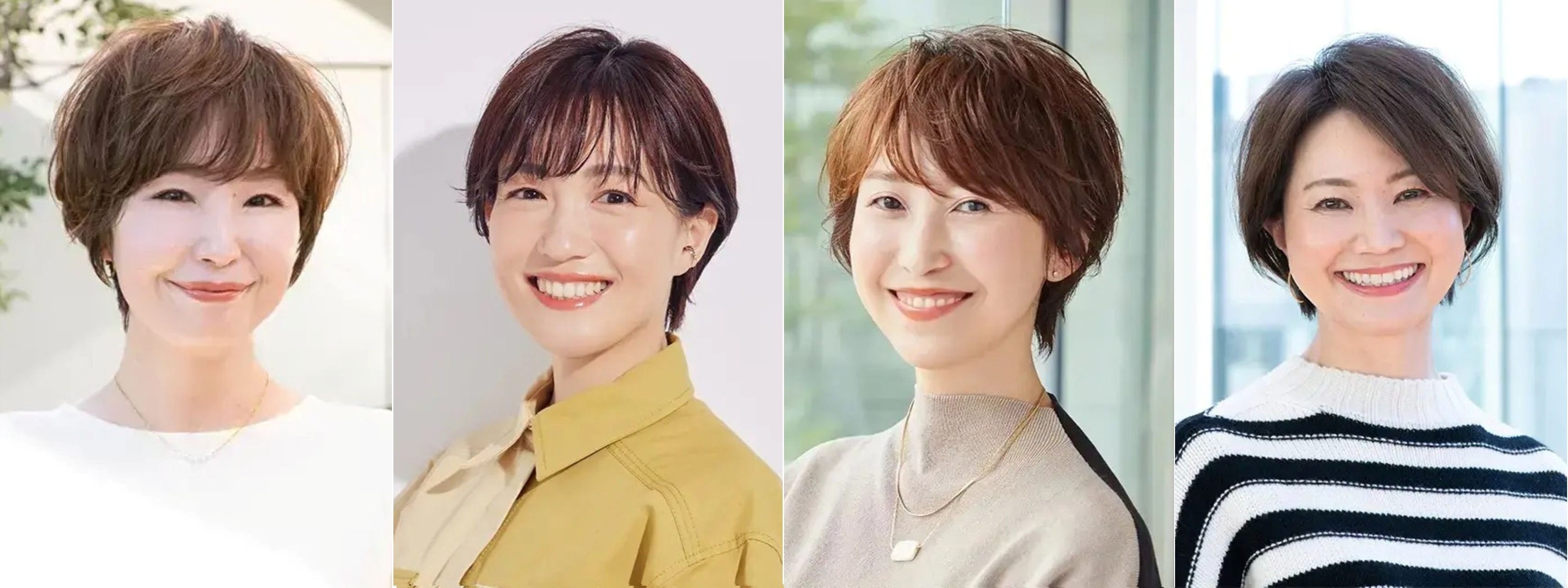 40代に似合うショートヘアは？春の人気スタイル29選