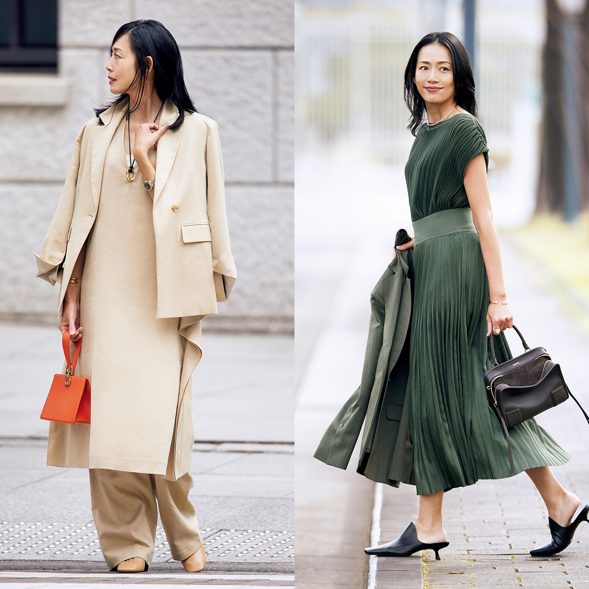 【華リュクスな「セットアップ」8選】“何かある日”もこの一着があれば安心