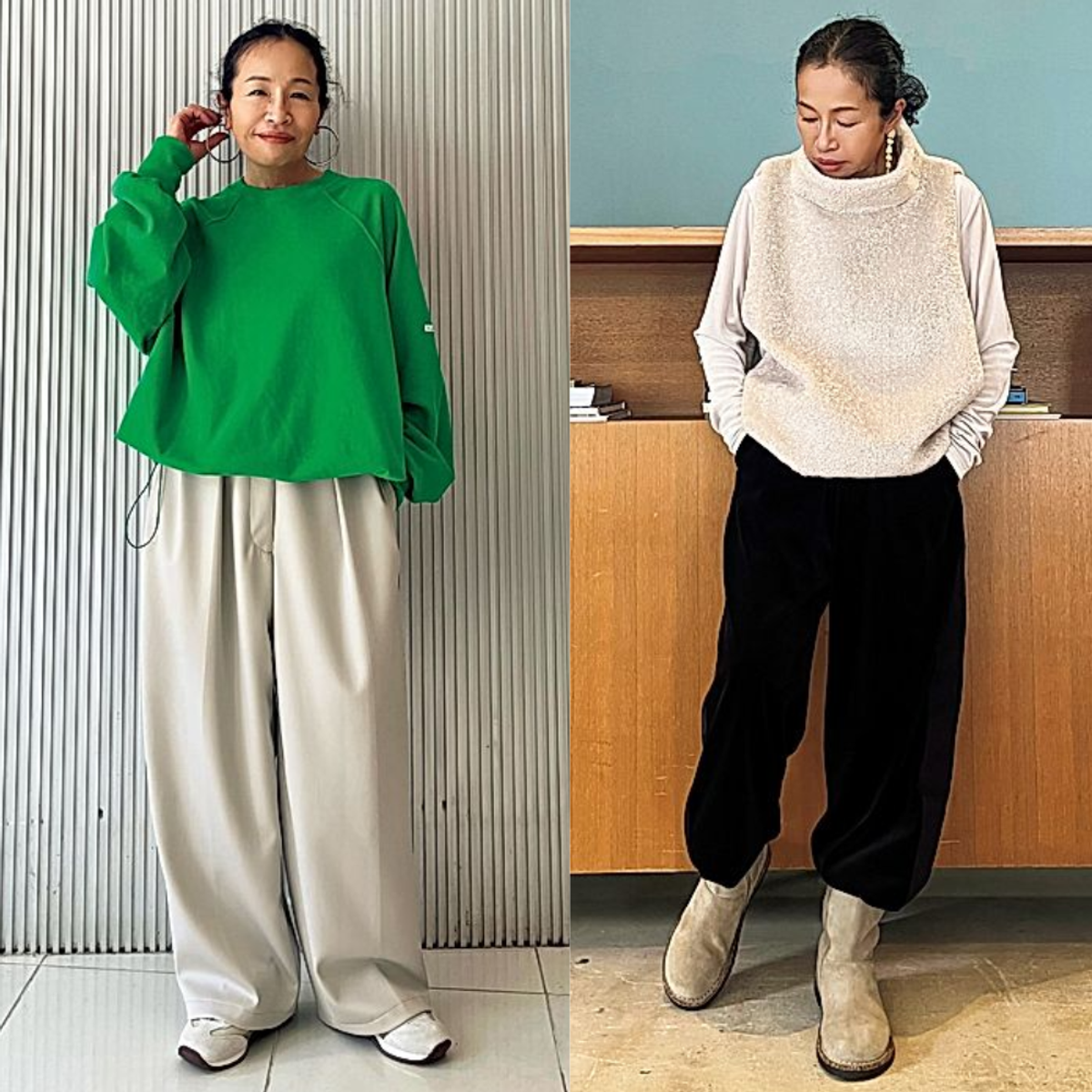 シンプルすぎないアイテムこそが、大人をおしゃれに見せる！ 150cmエディター宮崎桃代の“コク盛り”カジュアル