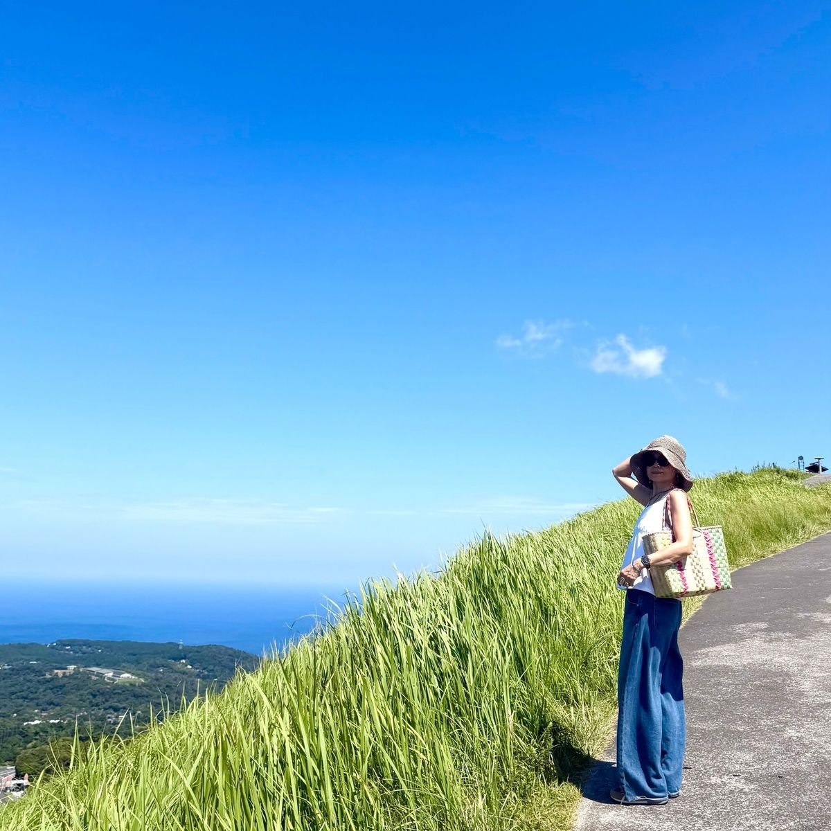 【伊豆のパワースポット大室山散策、ランチもディナーもVillaで自炊、気ままな大人の夏休み】