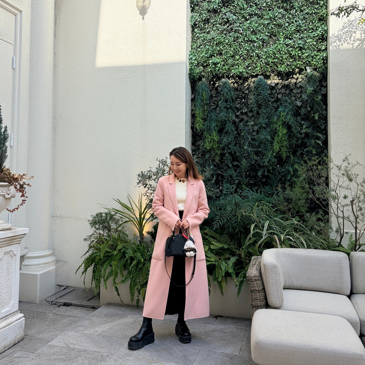 感涙！愛と優しさ溢れる♡華組理江さんのコンサートへ♡大人可愛いピンクのコートで子供達に寄り添いたい