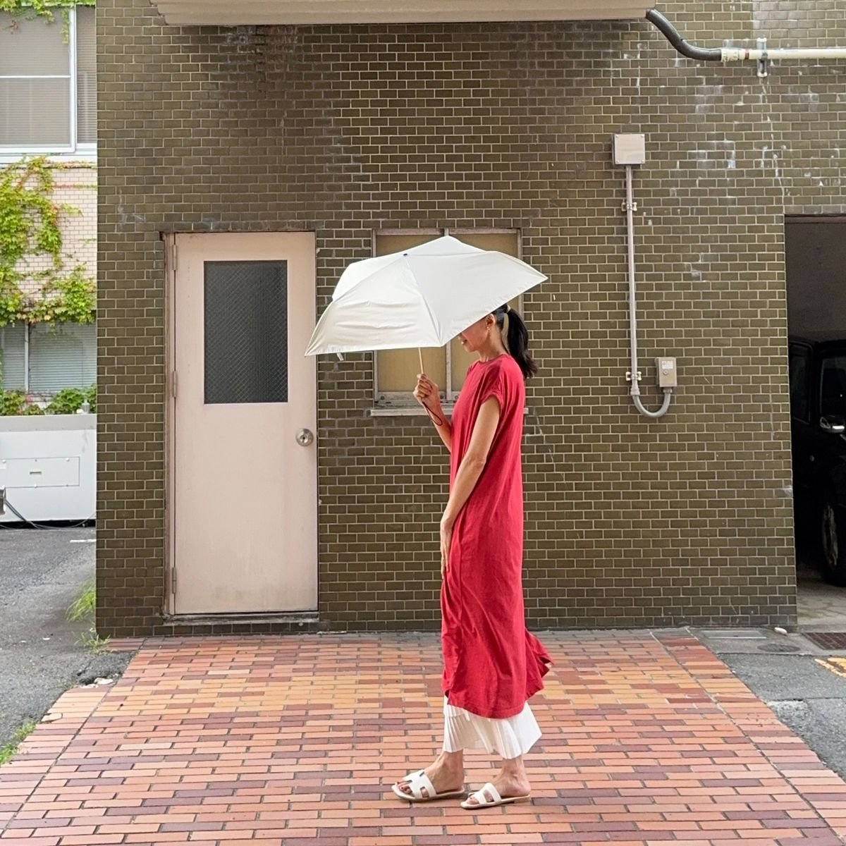 【無印良品】のコスパと機能が嬉しい！折りたたみ日傘