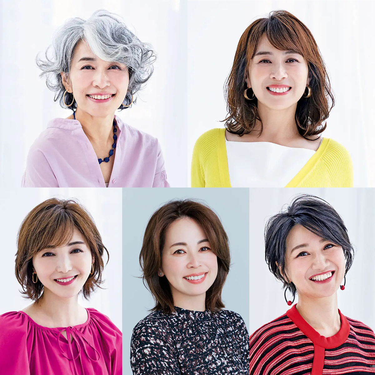 S字カールパーマで若々しく！50代から挑戦してみたい"グレイヘア”【50代髪型人気ランキングTOP10】