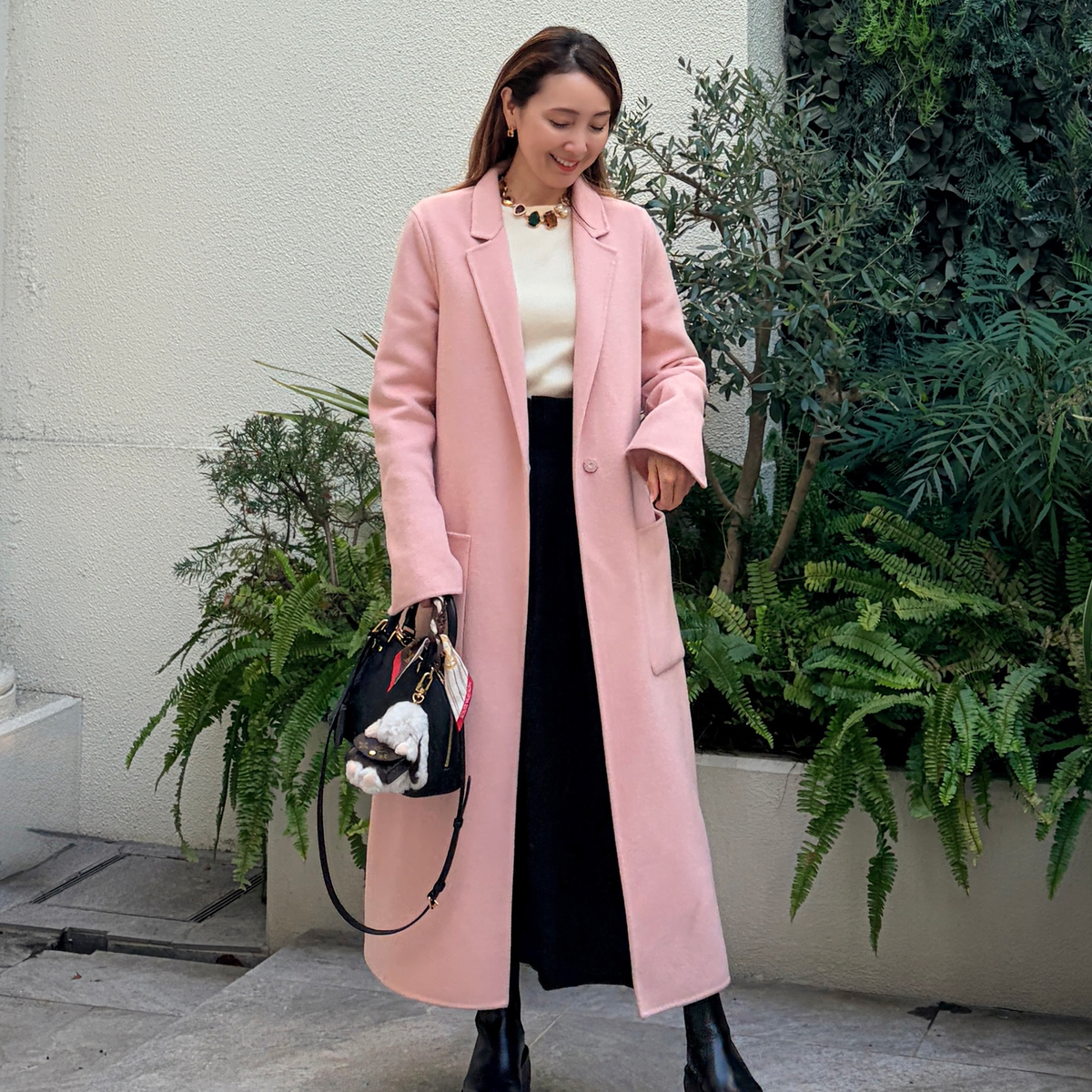 感涙！愛と優しさ溢れる♡華組理江さんのコンサートへ♡大人可愛いピンクのコートで子供達に寄り添いたい