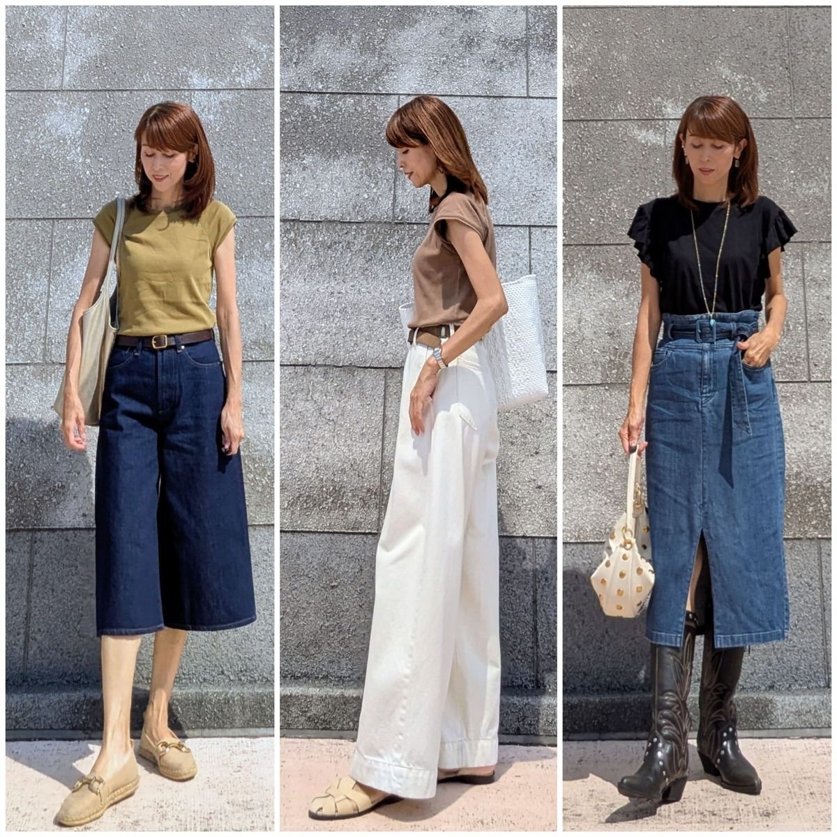 晩夏にも映えるTシャツ &デニムのオススメコーデをご紹介します！
