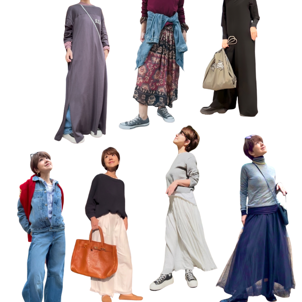 春のファッションスナップ