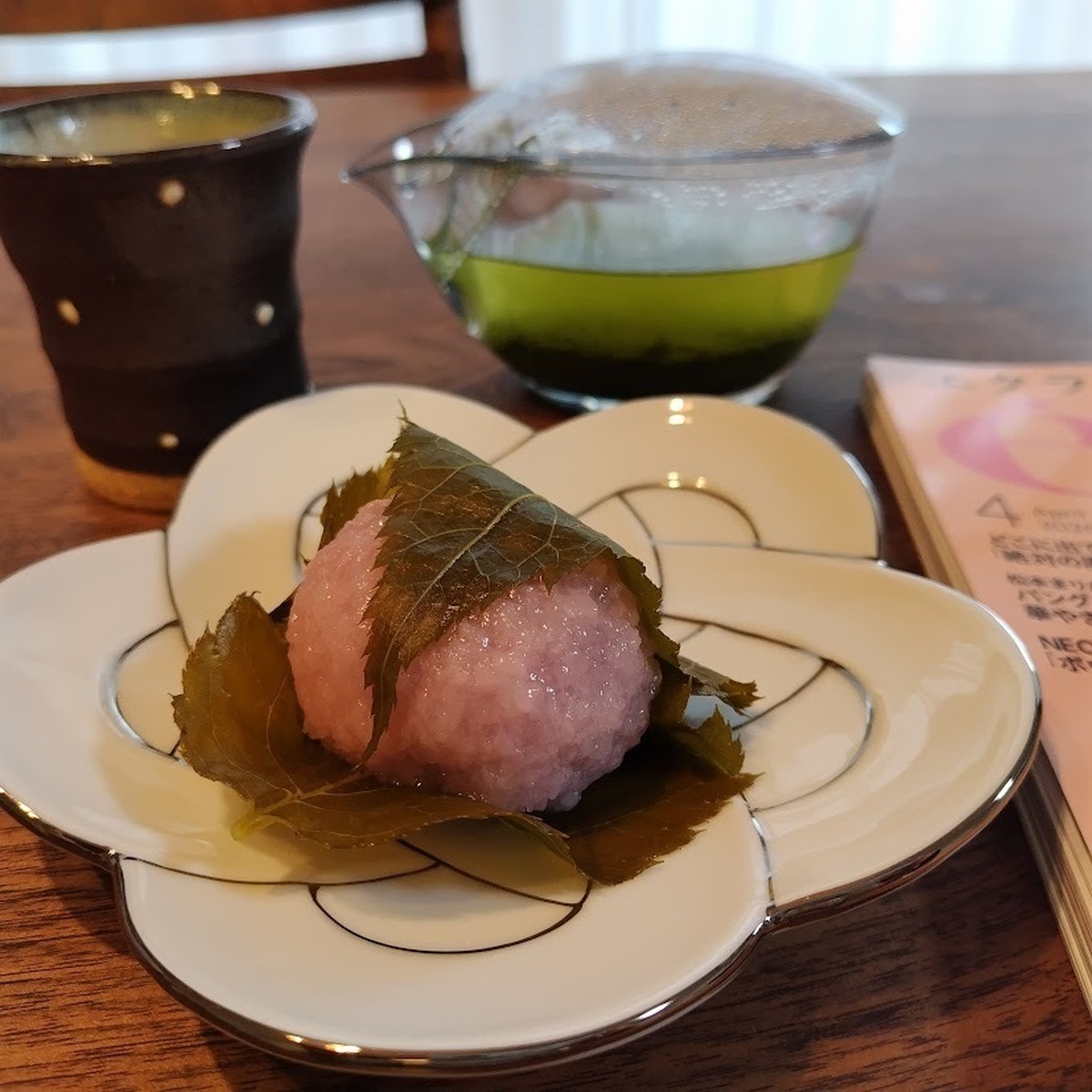 雨ニモマケズ・・・桜餅買えました🌸😋