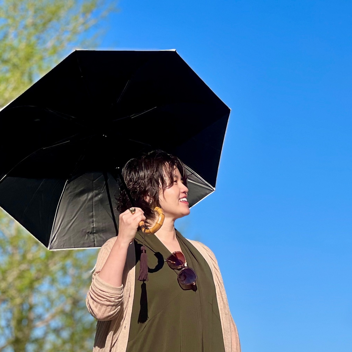 前原光榮商店 x éclatの傘で強い陽射しの日も、雨の日も♪