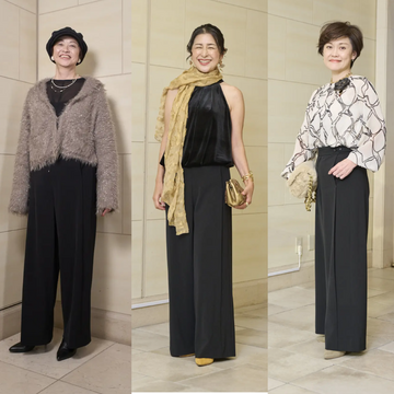 【50代 ファッション】売れ続けるのは理由がある！「E by éclat 優美なセミワイドパンツ」1本あればどんなシーンでも決まる！【E by éclat ウォッチャー・Ｆ美の深掘りダイアリー】