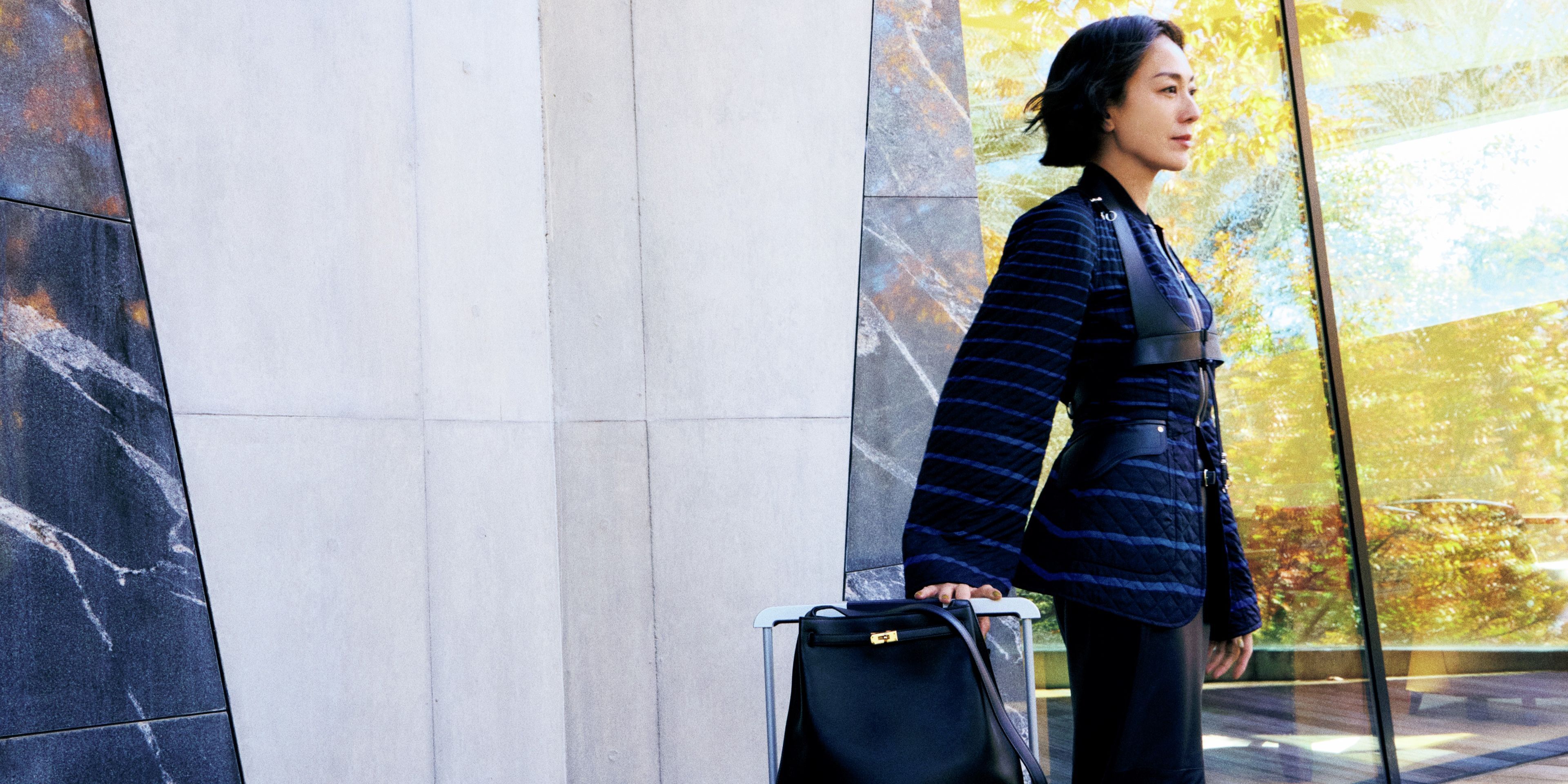 板谷由夏と旅するバッグ　最愛メゾンの新作とともに