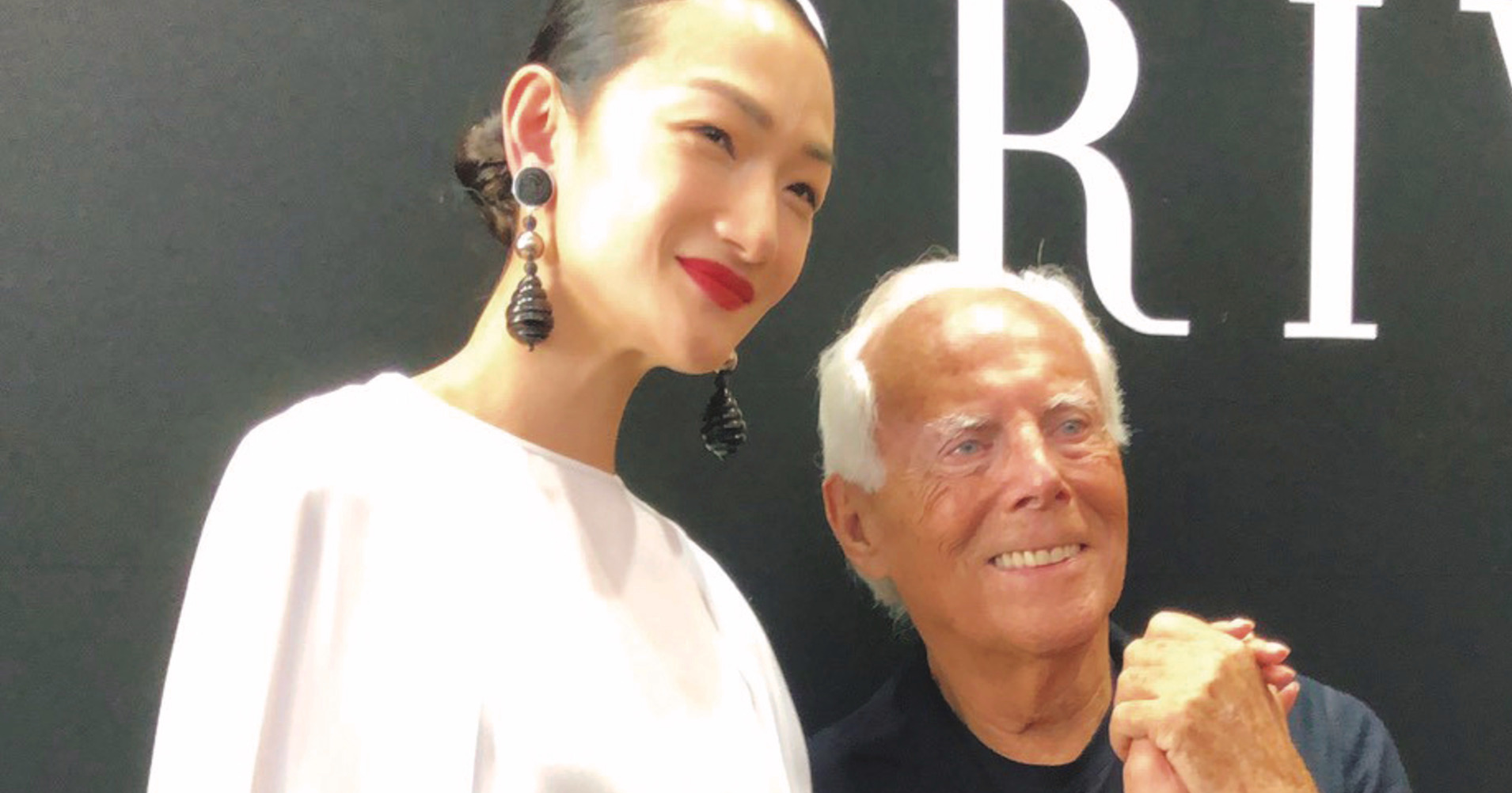 モデル・冨永愛さんが語るジョルジオ・アルマーニ「宇宙の中でも唯一無