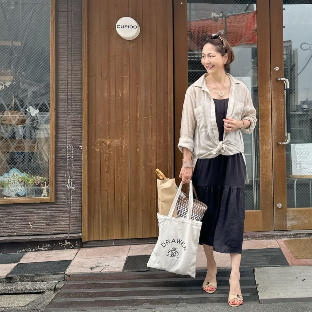 [10月号付録] DRAWER✖️eclatのトートバッグを持って、奥沢で気に入りのパン屋さん[アルチザン・ブーランジェ・クピド」でお買い物！
