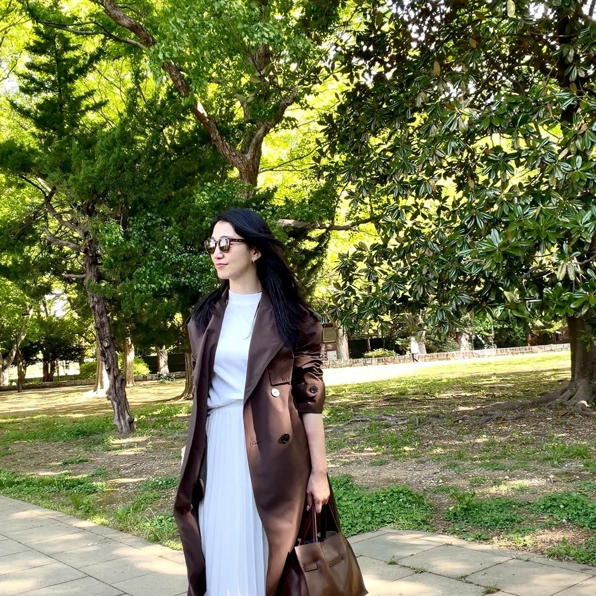 新緑がきれいで、空気が気持ちいいお外日和🌿