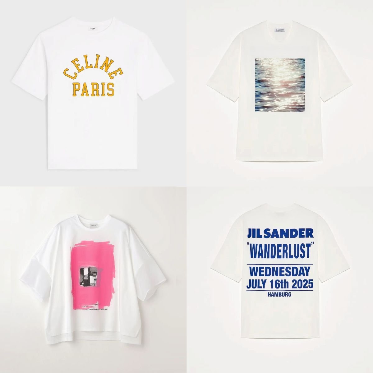 カジュアルなのにこなれて見える！50代に似合うセンスのいいロゴ＆プリントTシャツ10選
