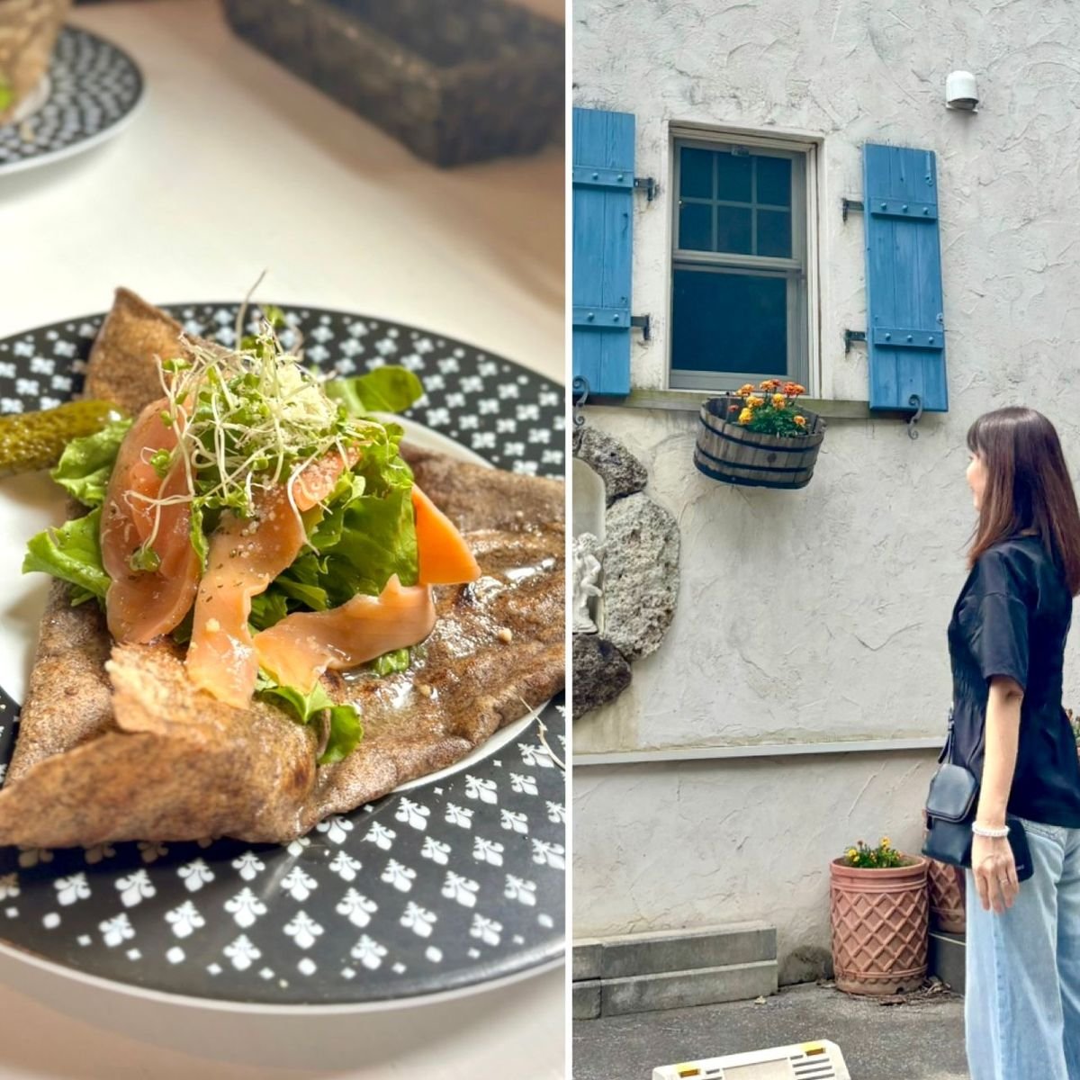 絵本から抜け出したような世界観のお店の絶品ガレットランチ♡
