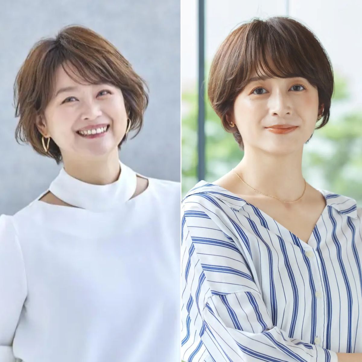 春は“前髪あり”で若見え！50代に似合うショートボブ5選