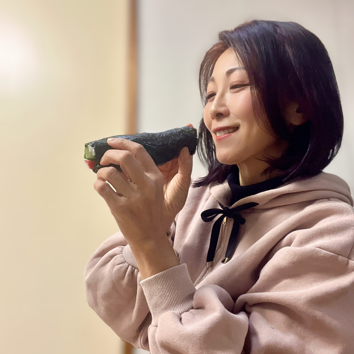 遅ればせながらの節分！手作りキンパで福は内♪