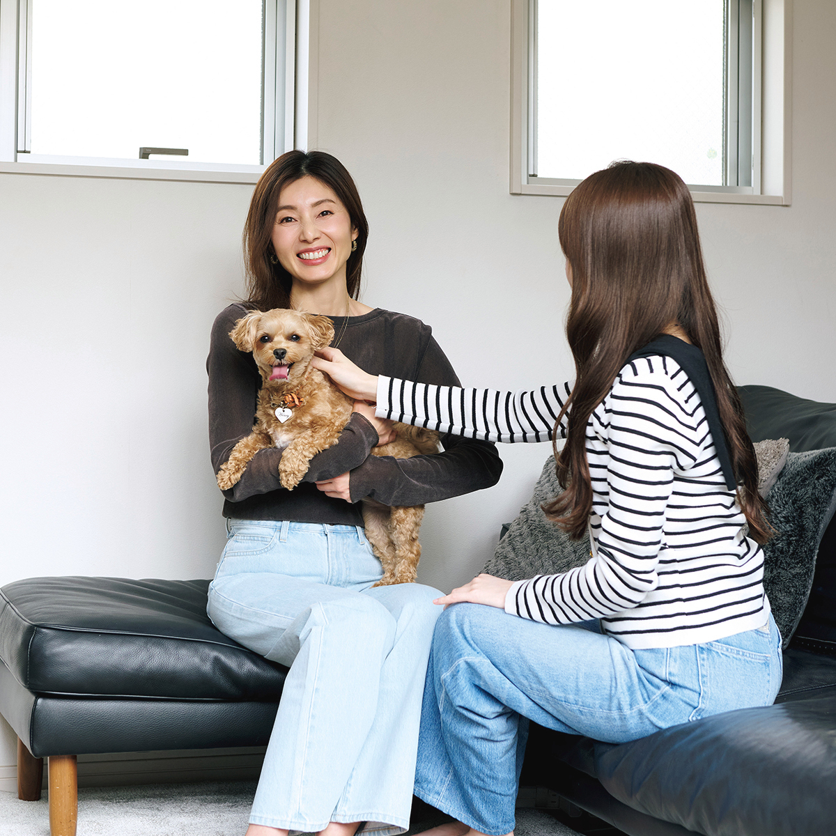 梁瀬理砂さん「家族と過ごす時間が好き。マルプーのハニーに癒されています」【エクラ華組 心のラグジュアリーが育つ時間vol.12】