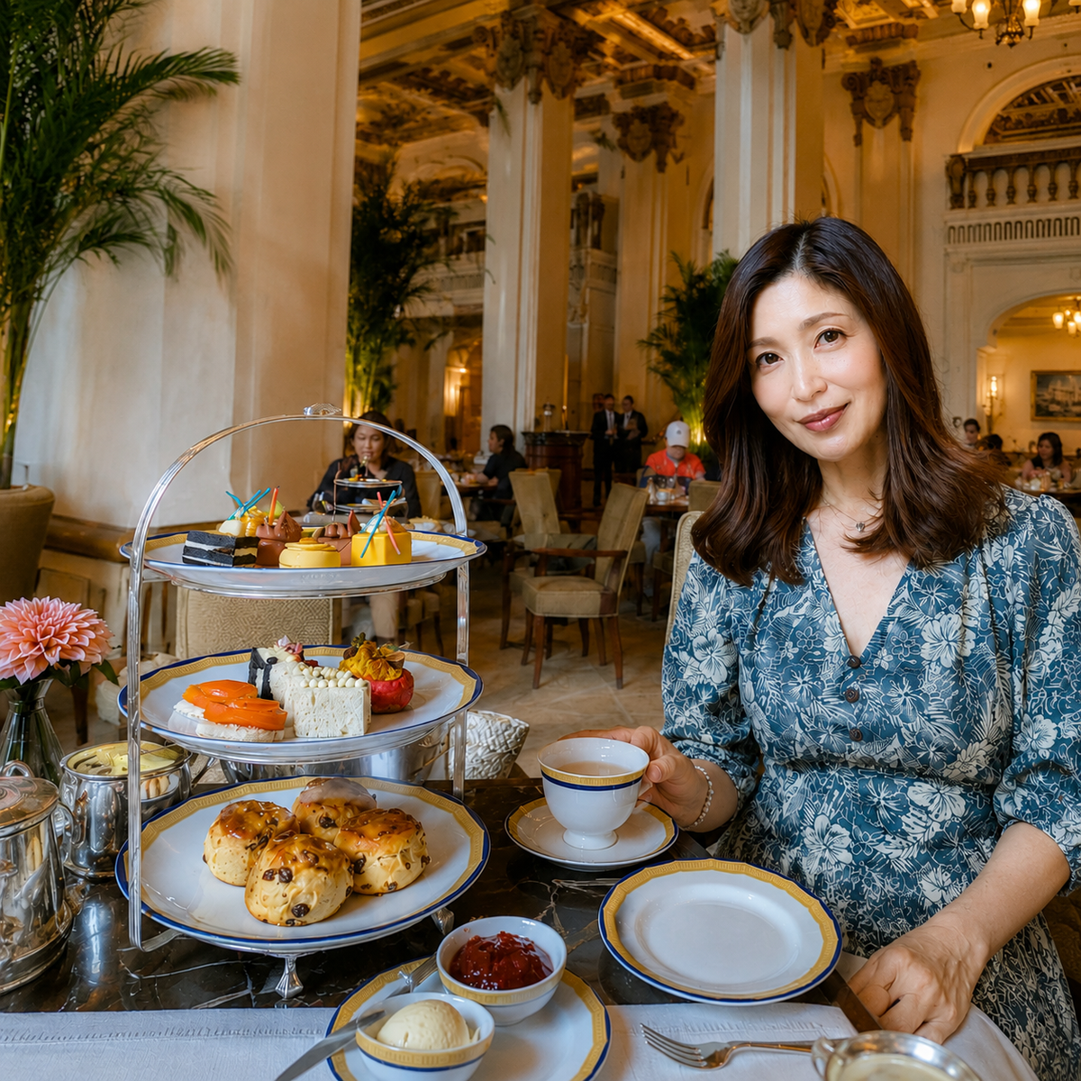 【初めての香港旅行🇭🇰】香港4日目は、K11 MUSEA散策とペニンシュラホテルのアフタヌーンティー。女人街やマッサージも満喫の欲張りな最終日。
