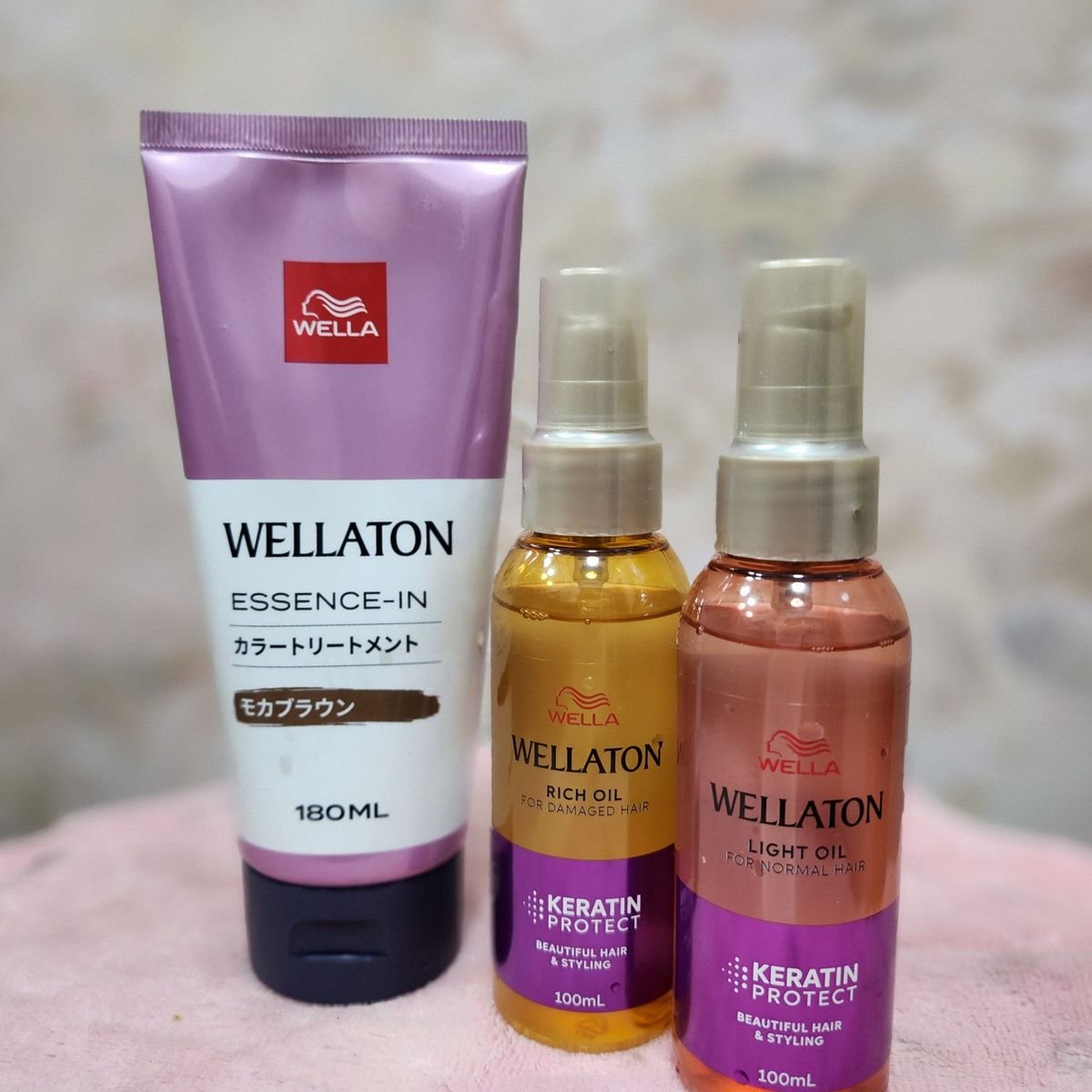 【ウエラトーンエッセンスインカラートリートメント】白髪も染まって艶やかヘアーに！