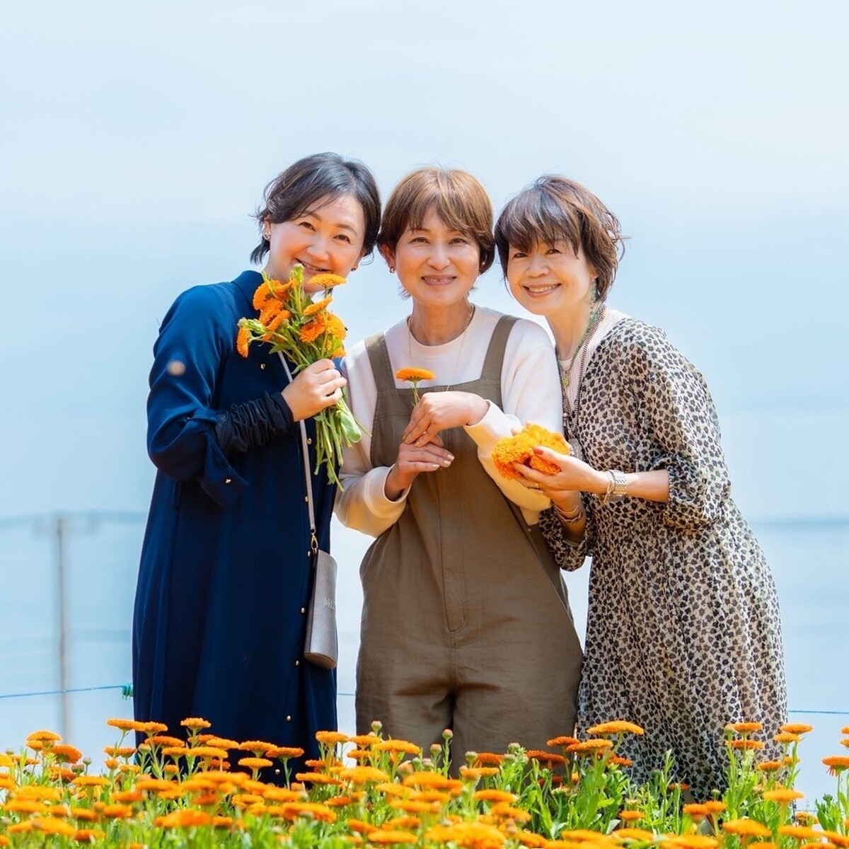 自然がいっぱい！春の淡路島。オレンジ色のカレンデュラ摘みでパワーチャージ(前編)