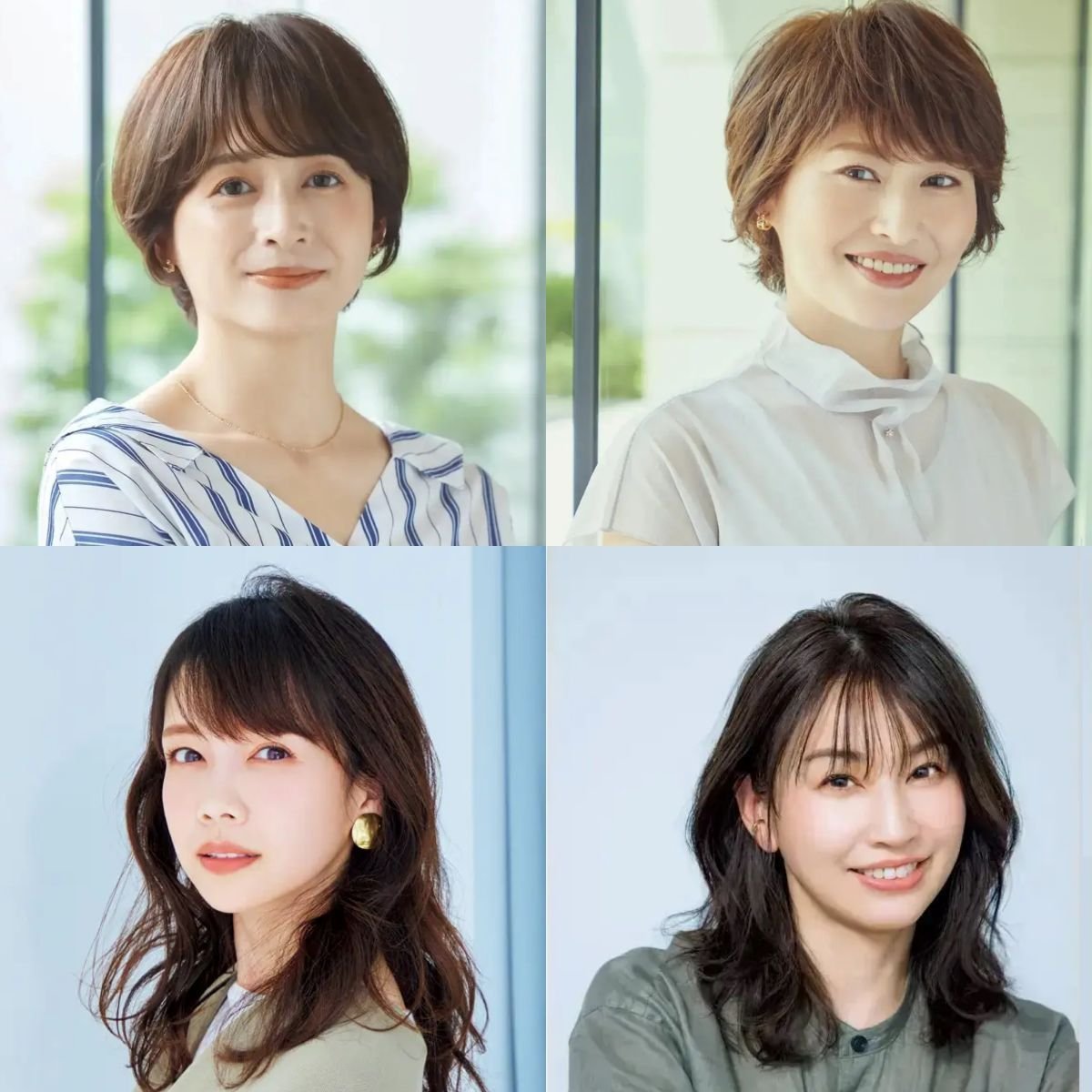 【2026年初夏におすすめの髪型】50代が上品にあか抜ける！ショート・ボブ・ミディアム・ロングヘア30選