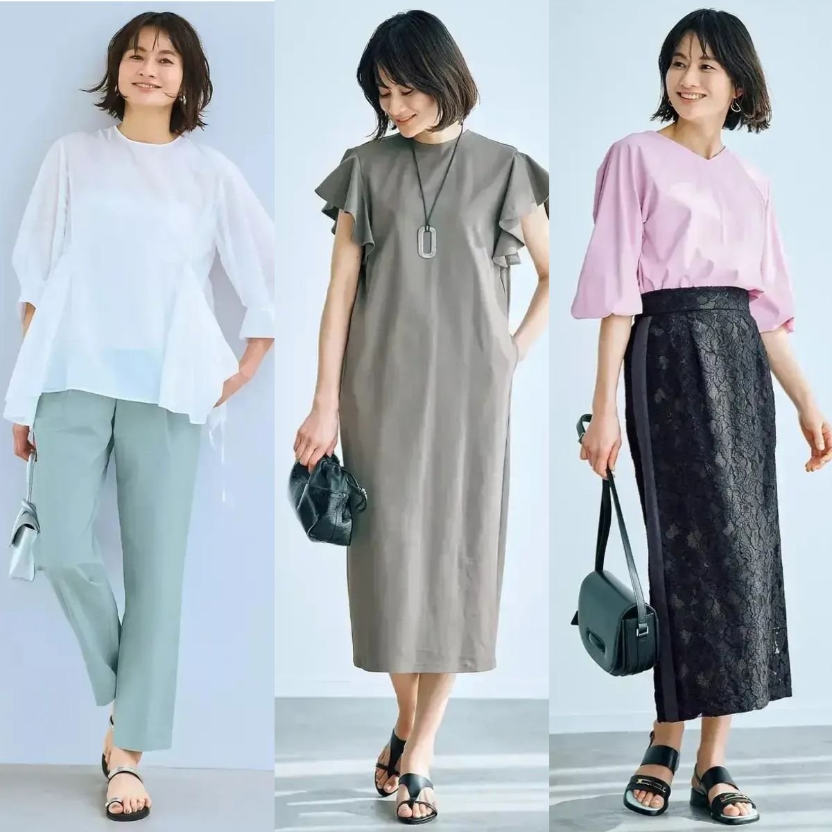 暑い日も上品に快適！接触冷感・UVカット・撥水…50代のための「涼感きれい服」