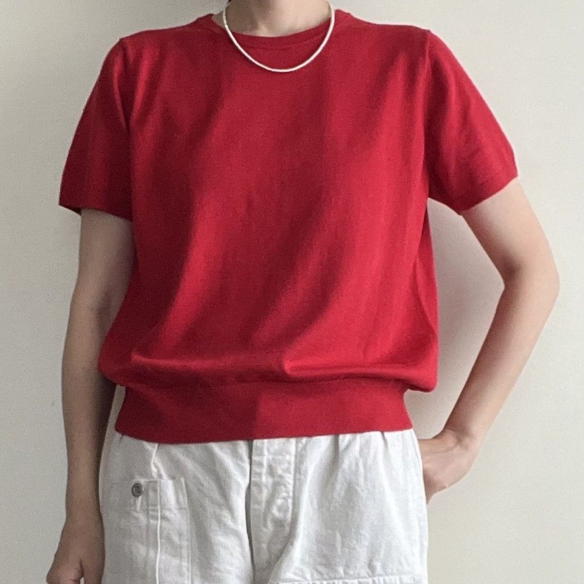 Tシャツよりも着る機会が増！ユニクロのクルーネックセーター【エクラ編集部員の偏愛名品図鑑】