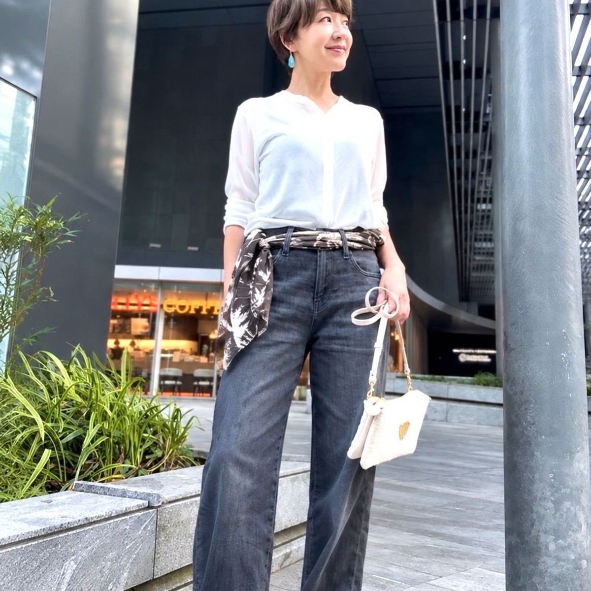 滝沢眞規子さんコラボのサングラス×ユニクロ。この夏頼れる大人のUV対策コーデ