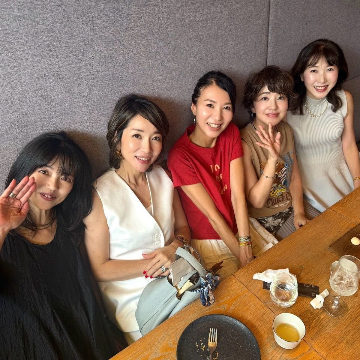 【表参道】Ｊマダム5人で楽しむ、女性に嬉しいフルコースランチ