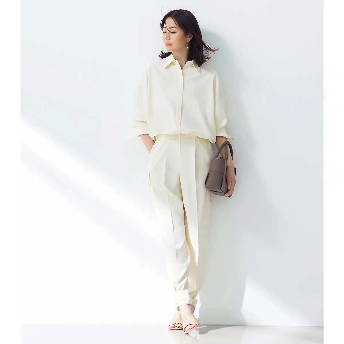 【新品・美品】loin.ジャンプスーツ エクラ別注ができました！井川遥さんが着る「loin.」のジャンプスーツ