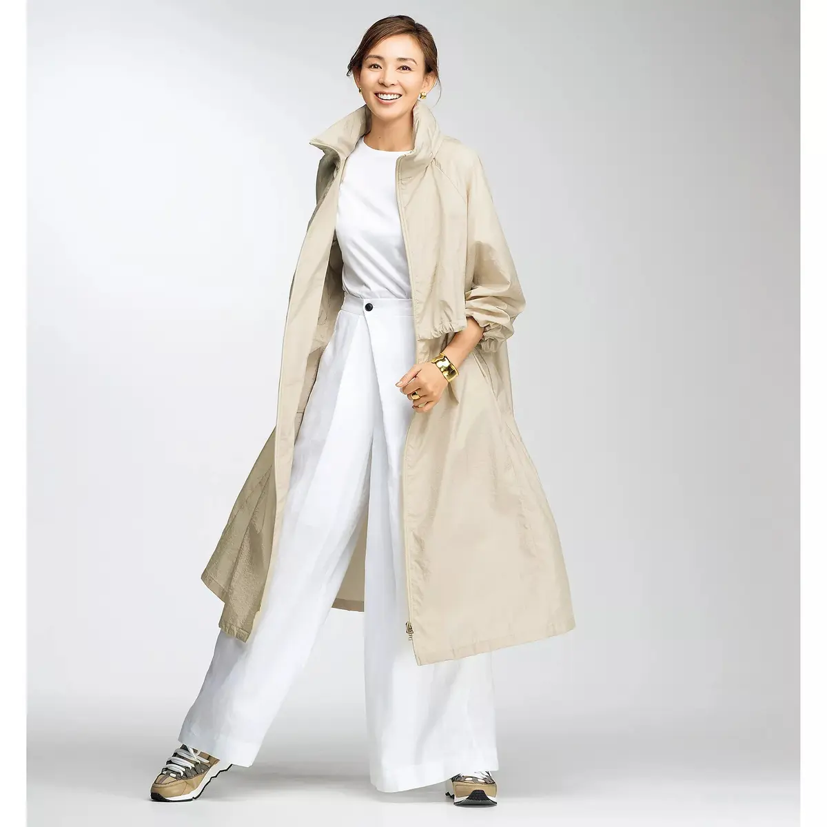 春の扉を開く！軽快で美しい「HERNO」のスプリングコート｜Web eclat