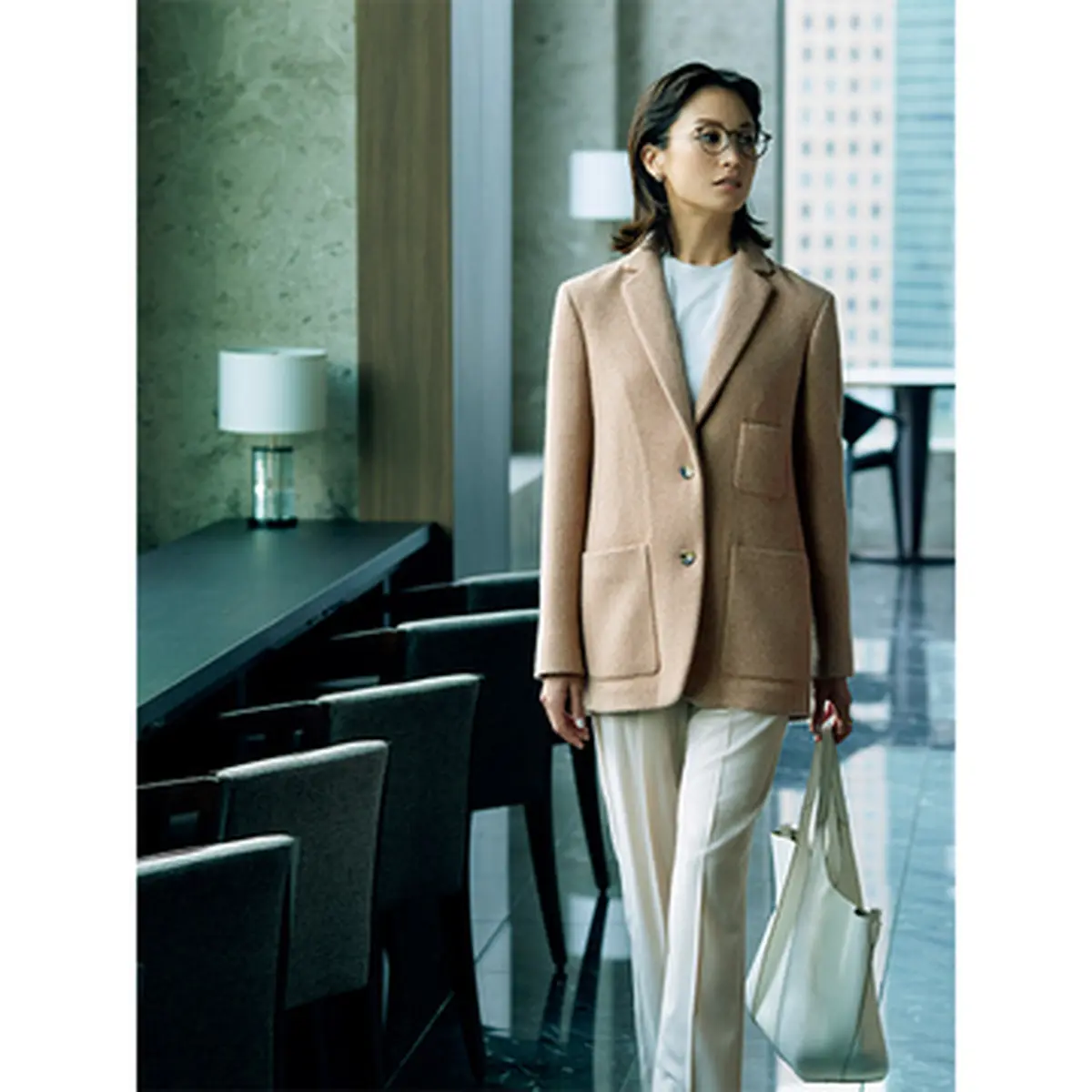 美品　最高級　AGNONA アニオナ　カシミヤ コート　ジャケット 0aded656492cd3ea08dab76cf477e2